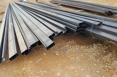 Pile of several pieces of steel